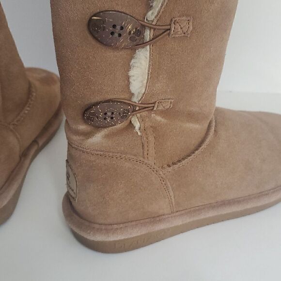 Bearpaw Lauren Boot Sheepkin and Wool Blend Size 7 - Picture 8 of 15
